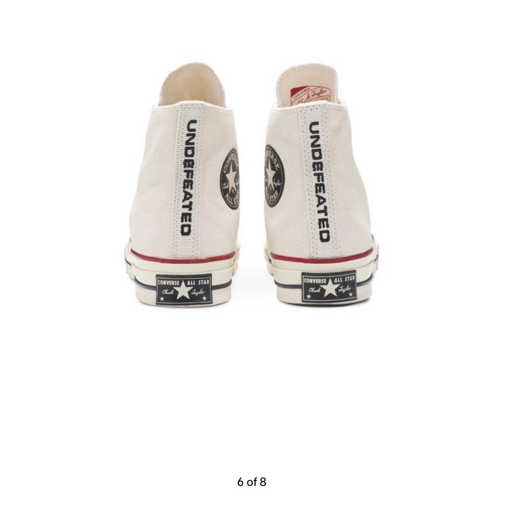Rare 2020 Undefeated X Chuck 70 High Parchment - image 3